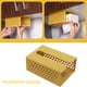 thumbnail image 4 of Caja dispensadora de pañuelos, soporte de cubierta, servilleta montada en la pared, contenedor de almacenamiento de servilletas MFZFUKR BST3013948-1, 4 of 6