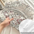 thumbnail image 4 of Twin XL Size Fitted Sheet Set - Beige Boho 2 Piece Bedding Sets 16" Deep Pocket Fitted Sheet with 1 Pillowcases, Vintage Ethnic Floral Abstract Geometric Brushed Microfiber Hotel Luxury Bed Sheets, 4 of 9