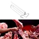 thumbnail image 4 of Inteprter Estante para copas de vino de acero inoxidable, estante colgante para copas de vino, soporte para rollo de papel, estante organizador Almacenamiento y organización del hogar, 4 of 6