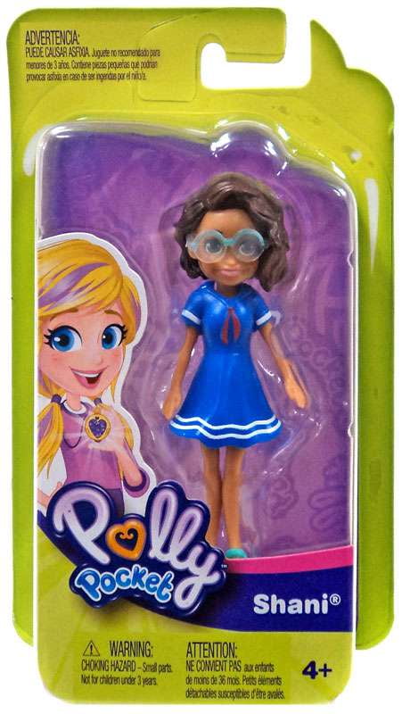 Polly Pocket Trendy Outfit Shani Mini Figure (Red Shorts