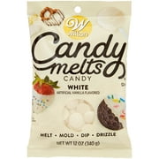 Wilton Vanilla Candy Melts, Mini White Chocolate Chips for Cake Pops, Cookies and Wafers, 12 oz.