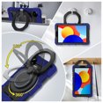thumbnail image 4 of FJLBDE Case for Xiaomi Redmi Pad SE 8.7 inch 2024 with 360 Kickstand, Shoulder Strap Carrying Protective Cover, Navy Blue, 4 of 6