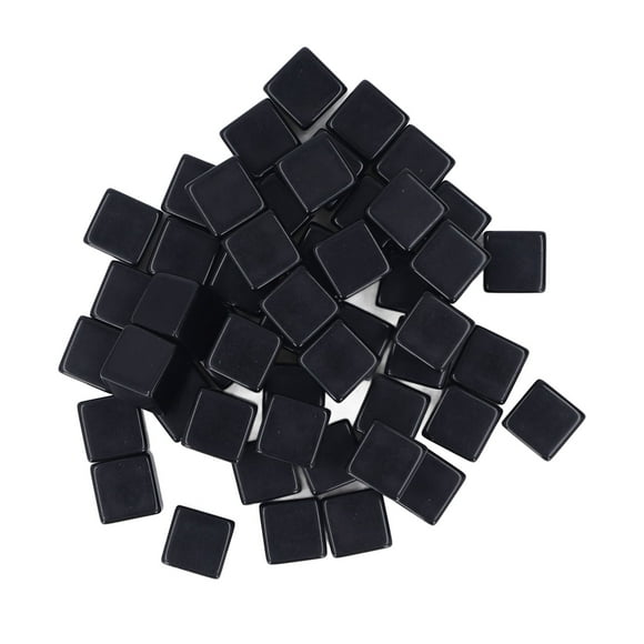 Small Wipe Off , 50Pcs Square 6 Sides  For Board Games Digital Teaching