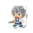 thumbnail image 1 of Décadas de construcción de personajes de anime Demon Slayer para niños, pequeños juguetes de ensamblaje para padres, regalos de cumpleaños para niños SIN CAJA064NINGUNA CAJA zhangyuxiang unisex, 1 of 2