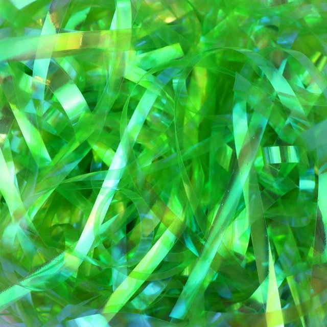 CHUANK Feildoo Shiny Paper Shred Box Filler for Gift Wrapping Packing 50g Glitter Raffia Paper Basket Filler Grass Stuffer for Easter Basket Filling A#Transparent White PR4579