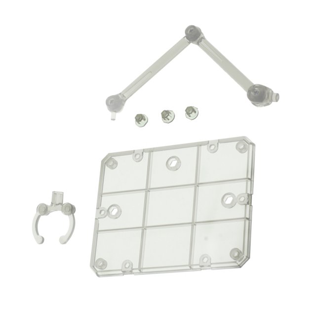 2Pcs Multi-Combination Action Figure Display Stand for Gundam 1/144 HG/RG, Great for Battle Scene Reproduction