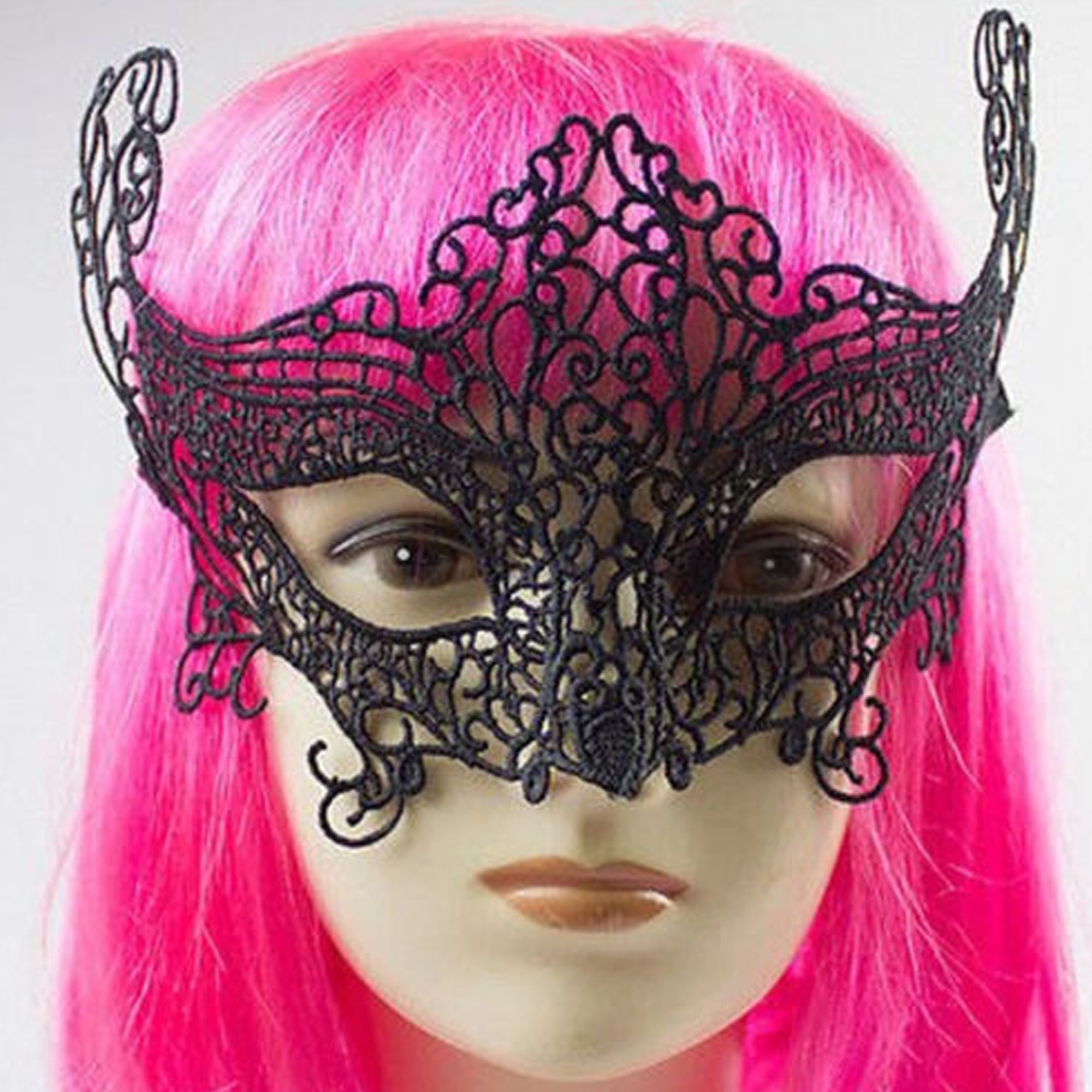 Caitzr Sexy Hollow Lace Mask Ladies Elegant Half Face Party