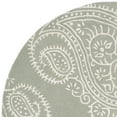 thumbnail image 5 of SAFAVIEH Bella Laurel Geometric Area Rug, Grey/Ivory, 5' x 5' Round, 5 of 6