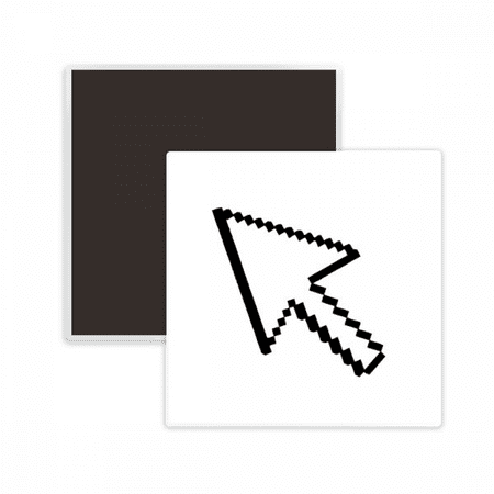 

Computer Mouse Arrow Pixel Square Ceracs Fridge Magnet Keepsake Memento