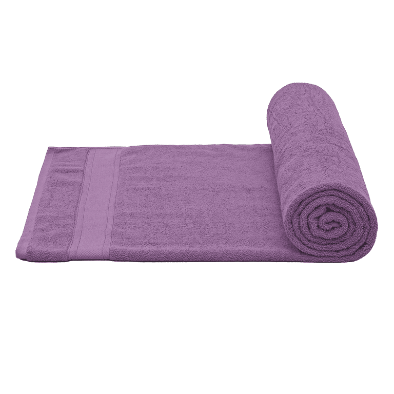 MoNiBloom 15Pcs Towel Set, 100% Cotton, Bath Sheet 35x70, 2 Bath Towels  27x54, 2 Hand Towels 16x28 and 10 Wash Cloths 12x12, Machine Washable