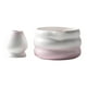 thumbnail image 1 of Cuenco Matcha y soporte para batidor, juego de té japonés Matcha, accesorios de té, regalo tradicional con vertedor para polvo Matcha Rosa, 1 of 8
