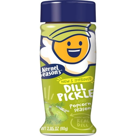 Pack of 4 Kernel Season s Dill Pickle Popcorn Seasoning - 2.85 oz - Package may vary