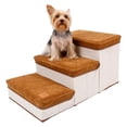 thumbnail image 4 of Escaleras para perros jinwen Cama alta Escaleras de madera para interiores, 4 of 8