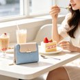 thumbnail image 6 of Women's Small Wallet Leather Zipper Wallet, Compact Bifold ID Card Holder with Multiple Card Slots, Slim Lightweight Coin Purse for Women, 6 of 6