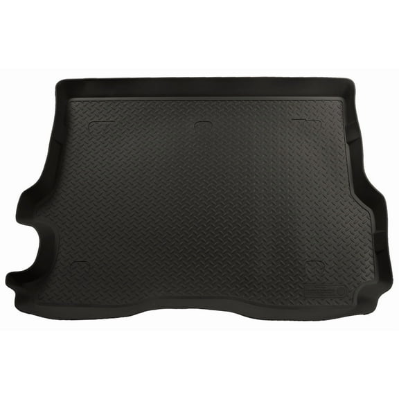 Husky Liners Classic Style Cargo Liner | Fits 2002 - 2009 Chevrolet Trailblazer / GMC Envoy | Cargo, 1-pc Black - 22001