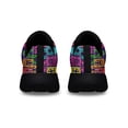 thumbnail image 4 of Cinco De Mayo Mexican Black Cat Cinco De Meow Mexico Shoes Sneakers Black Size 4.5, 4 of 7