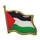 thumbnail image 2 of 20uds. Pin de bandera palestina, insignia de recuerdo delicado, broche con forma de bandera patriota, regalo de viaje, 2 of 2