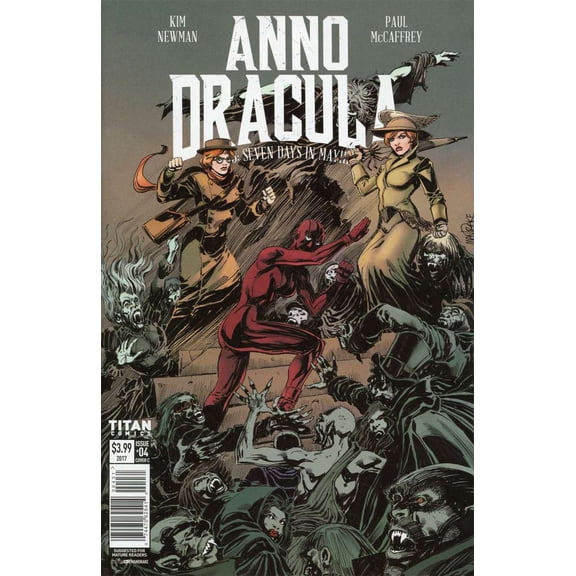 Anno Dracula: 1895 Seven Days in Mayhem #4C VF ; Titan Comic Book