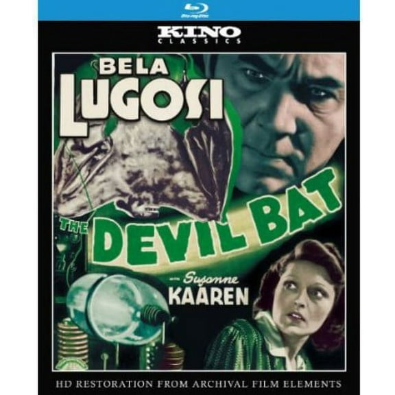 The Devil Bat (Blu-ray), Kino Classics, Horror
