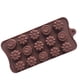 thumbnail image 2 of Fiudx Molde de Chocolate con Forma de Flor, Herramienta para Hornear Pasteles con Forma de Rosa, Bandeja de Hielo Antiadherente, Apto para Horno de -40 °C a 230 °C, Ideal para Fondant y Mazapán, Perf, 2 of 5