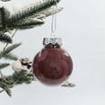 thumbnail image 4 of FastXmas 2.4 Inch Shatterproof Transparent Plastic Christmas Tree Balls Ornaments Set, Decorative Hanging Clear Xmas Baubles with Stuffed Delicate Christmas Tree Decorations for Home Holiday Wedding, 4 of 6