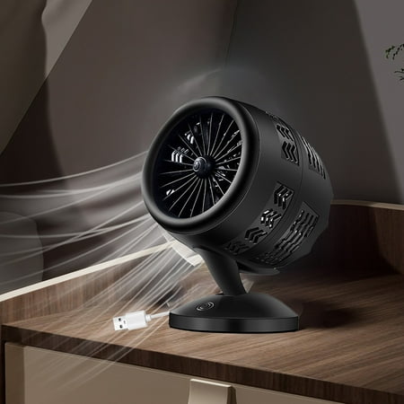 

Musatteng Rechargeable Fans Portable Usb Clip on Double Circulation Fan Home Office USB Electric Fan High Wind Silent Vertical Air Conditioning Fan Convenient Small Fan