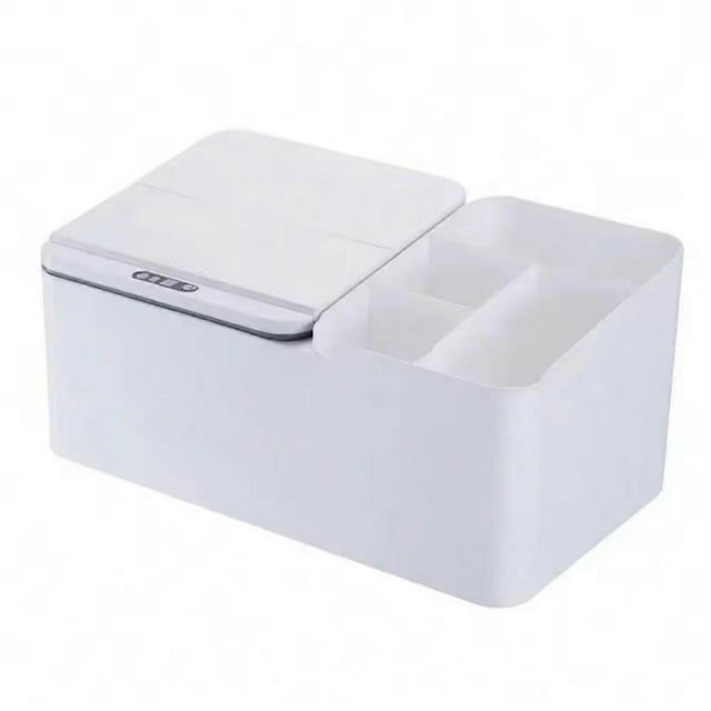 Intelligent Induction Electric Desktop Storage Box Rack Jewelry Finishing Skin Care Tissue Box Offic