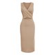thumbnail image 1 of Vestido largo ajustado con abertura hueca para mujer Vestido largo con cuello en V sin mangas con abertura en la espalda abierta Adepaton BST3010014-2, 1 of 7
