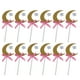 thumbnail image 3 of Fiesta 12 Uds. Adorno Para Tarta Con Forma De Luna Dorada Y Estrella Con Lazo Rosa, Decoración Para Fiesta De Cumpleaños Y Boda, 3 of 7