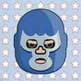 thumbnail image 2 of CafePress - Lucha Libre Blue Demon Infant Bodysuit - Baby Light Bodysuit, Size Newborn - 24 Months, 2 of 4