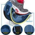 thumbnail image 2 of Yes4All Foot Rocker Calf Stretcher – for Flexibility, Mobility and Range of Motion Improvement (Navy, Plastic, Unilateral), 2 of 7