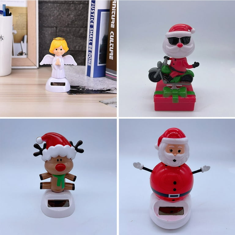 Christmas Solar Bobbleheads