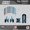 thumbnail image 3 of Kalair GFX Graphics Kit for Stacyc 16E BRUSHLESS (All Years) Swift Series, 3 of 5