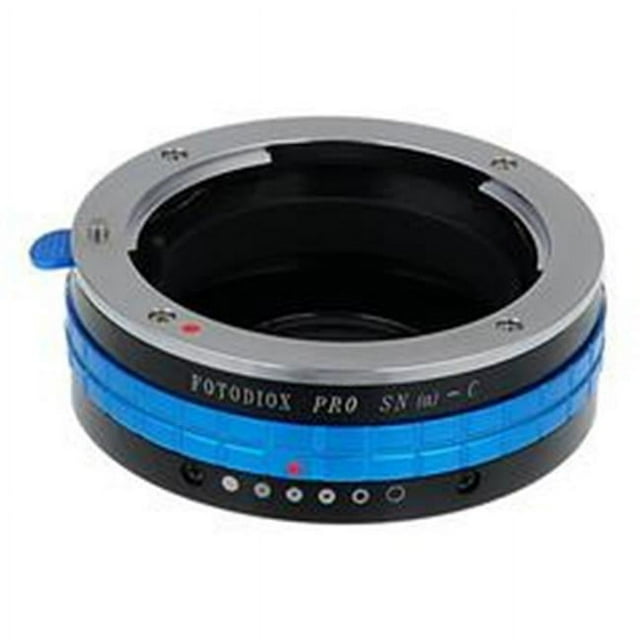 Fotodiox SnyA-C-Pro Pro Lens Adapter - Sony Alpha A-Mount DSLR Lens To C-Mount Cine & CCTV Camera Body with Built in Aperture Control Dial