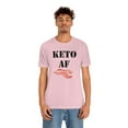 thumbnail image 5 of Keto AF Bacon - Funny Cute Ketogenic Diet Health Food Shirt, 5 of 10