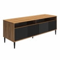 thumbnail image 1 of Mr. Kate Daphne TV Console, Walnut and Black, 1 of 9