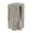 Silver Tree Trunk Solid Round 13" x 13" x 19", variant on DecMode Eclectic Gold Chopped Tree Log Inspired Accent Table, 18"W x 19"H with Gold Carved Wood Grain Finish