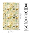 thumbnail image 2 of Pofeuu Animal Tree Print Hand Towel 27.5" x 16" Soft Absorbent Towel for Bathroom SPA Gym Hotel, 2 of 6