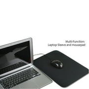 ziyahihome Notebook Liner Package Bag Laptop Table Waterproof Thickened Neoprene Storage Pouch Black