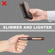 Slim Wallets for Men, RFID Blocking Front Pocket Bifold Wallet with Money Clip, Minimalist Wallet