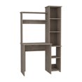 thumbnail image 1 of Pemberly Row Contemporary Desk Engineered Wood Desks in Gray, 1 of 9