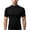 Black#27, variant on Compression Shirt Men Mock Turtleneck Raglan Short Sleeve Athletic Workout Muscle T Shirts Slim Fit Undershirts Dark Gray L