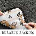 thumbnail image 6 of Cartoon Corgi Door Rugs,Washable Non Slip Door Mats Indoor,Decorative Door Mats,Entry Mat Indoor for Entrance,Bedroom,Kitchen,Bathroom,30"x17", 6 of 6