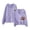 Light Purple, variant on Bovemsi Sweatshirt for Women Fashionable Casual Solid Color Zipper Inner Pocket Rabobs Sleeve Zip Up Hoodie