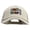 Khaki, variant on Smile More Embroidered Big Foam Mesh Truck Cap - White Red XL-3XL