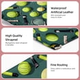 thumbnail image 4 of FeBohao 2 PCS Cosmetic Shrapnel Bag Portable Makeup Toiletry Bags Squeeze Purse Pocket Vegan Leather Square Small Organizer Soft Toddler for Kit Glam Handbags Everyday Cosmetology School Kids, 4 of 5