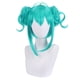 thumbnail image 1 of Peluca para cosplay Miku Anime White Rabbit, color verde claro, 50 cm, 1 of 4