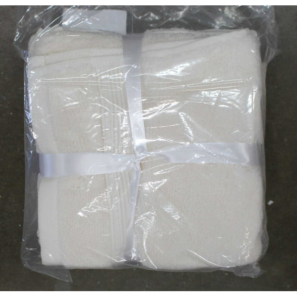 Charisma 100% Hygrocotton 4-Piece Hand and Washcloth Towel Set Ivory ...