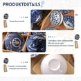 thumbnail image 4 of 6 pcs Ceramic Bowls, Japanese Style Bowl Gift Set, Assorted Dinnerware Serving Bowls for Cereal, Soup, Dessert, Snack, Fruit, Salsa, Soup Bowl Sets, 4 of 9