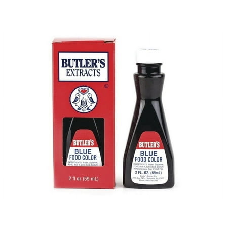 (Price/Case)Butler's Best Blue Food Coloring 12/2oz, 174195